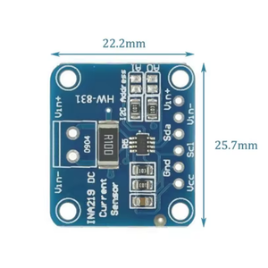 MCU-219 INA219 อินเทอร์เฟซ I2C โมดูลเซ็นเซอร์ตรวจสอบกระแสไฟฟ้า/กำลังไฟฟ้าแบบสองทิศทางแบบ Zero Drift - Product Image 3