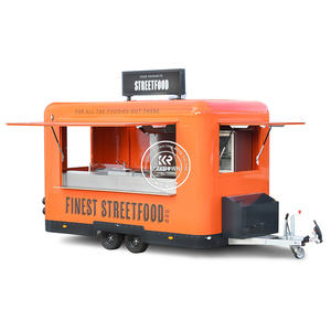 Chariots de nourriture de rue durables 2025, chariots de nourriture pour poulet frit, hot-dogs, remorques de nourriture personnalisées aux États-Unis avec cuisine de restaurant complète - Product Image 5