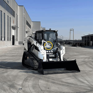 Precio de fábrica, minicargadora de orugas HZM SK1500T duradera para espacios estrechos, alta eficiencia, 1 año de garantía - Product Image 6