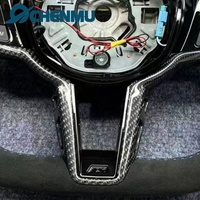 Volant en daim intégral avec affichage LED amélioré compatible BMW G22 G25 G01 G10 G16 F40 F44 F90 G11 G20 G21 G38 G28 G29 G80 M3 G82 G30 G40