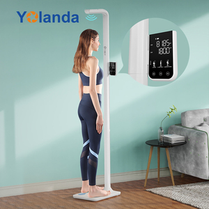Yolanda Siêu Âm Kỹ Thuật Số Phân Tích Cơ Thể Máy Tập Thể Dục Trung Tâm Sức Khỏe Bằng Giọng Nói Phát Sóng Bmi Cơ Thể Chất Béo Chiều Cao Trọng Lượng Quy Mô - Product Image 1