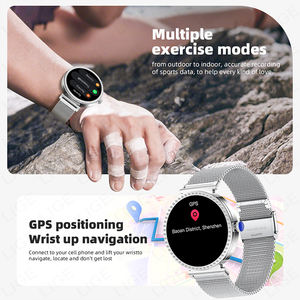 LIGE BWY31 GPS Smartwatch für Damen, Anrufe annehmen und tätigen, Musikplayer, wasserdicht, Fitness-Tracker, Outdoor-Smartwatch, Android, iOS - Product Image 4