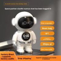 Peluche douce et câline avec commande vocale IA, compagnon d'apprentissage, jouet animal en peluche à câliner pour enfants et tout-petits, cadeau d'anniversaire