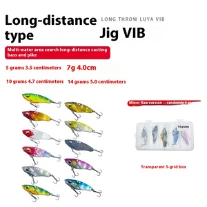 Daiwa Plomb-Coated Railway Vib Artificial Bass Crappie Leurre en plastique durable pour la pêche de fond Liquidation Vente - Product Image 3