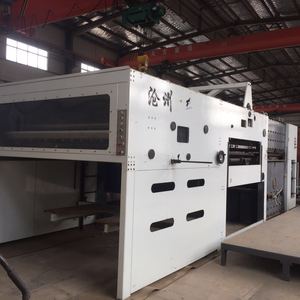 Fustellatrice semiautomatica standard europea BMY con controllo PLC Omron e PLC a catena Iwis - Product Image 2