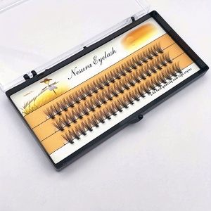 Private Label <strong>Reusable</strong> Self <strong>Adhesive</strong> <strong>Eyelashes</strong> Silk Lashes Cluster Lashes Wholesale Volume Fans <strong>Eyelash</strong> Pre Made Fans <strong>Eyelash</strong> - Product Image 2