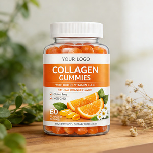 Güzellik ve Sağlık Desteği İçin Özel Etiketli Kolajen Jelibonları, Özel Logolu Aromalı Jelibonlar, C Vitamini Jelibonları - Product Image 1