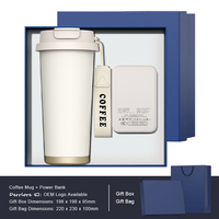 Ensemble cadeau d'entreprise en acier inoxydable avec logo personnalisé pour l'ouverture d'une entreprise, anniversaire, événements de mariage et cadeaux bancaires, impression sérigraphique