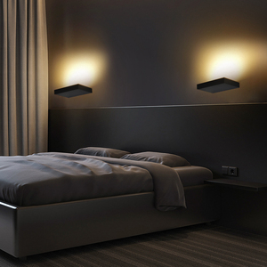 Comment Lumineux Blanc Moderne Éclairage Mural Led <span class=keywords><strong>Applique</strong></span> <span class=keywords><strong>murale</strong></span> 18W En Aluminium Appliques murales Pour Chambre Salon - Product Image 6