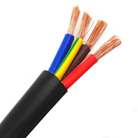 RVV 4-adriges Flexibles Kupferkabel 300/500V PE-Isolierte Heizungs-Elektrokabel