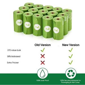 Lavender Scented Dog Poop Bags <b>Compostable</b> Leak Proof Waste Bags - Product Image 3