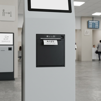 Imprimante thermique intégrée Cashino EP-383C 80 mm haute performance avec coupeur automatique pour kiosque, avec RS232+USB