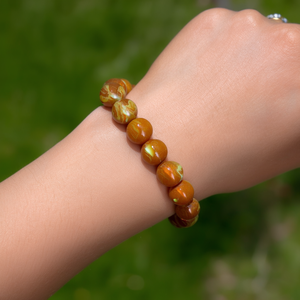 Fashion <b>Beaded</b> <b>Bracelets</b> 316L Stainless Steel PVD Gold Plating Sustainable Resistant Jewelry for Women <b>Men</b> - Product Image 3