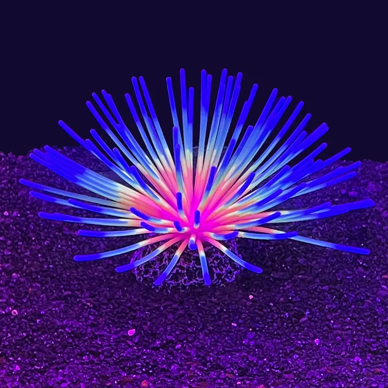 Aquarium fish tank landscape decoration soft sea urchin plastic simulation silicone sea urchin ball Marine life