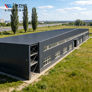 Atelier préfabriqué en métal galvanisé écologique pour hangar d'avion ISO9001 Commandes en gros bienvenues - Product Image 1