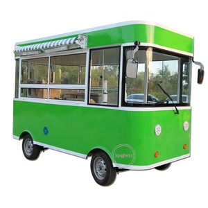 Carrito de Comida Móvil de Acero Inoxidable, Económico y Popular, con Certificación CE - Product Image 1