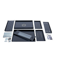 Armoire serveur 12U 19 pouces, profondeur 800 mm, coffret de serveur intelligent, rack informatique, petits racks réseau 2U 4U 8U