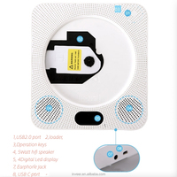 Inveer fungsi Bluetooth desain pribadi dan pemutar CD radio FM dengan speaker 2X5Watt dan Model keluaran HDMI WM-01BT