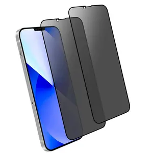厂家批发防间谍偷窥隐私9h手机钢化玻璃屏幕保护膜适用于Iphone15/14/13 /12 /11pro Max