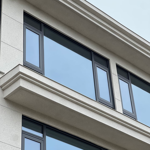 Fenêtres à battants en aluminium à double vitrage, isolées et écoénergétiques, résistantes aux intempéries pour la maison - Product Image 4