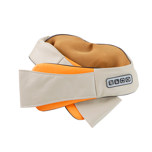 Produk alat pijat elektrik, pemijat bahu Shiatsu punggung dan leher dengan pemanas - Product Image 4