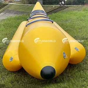 High Quality 6Person inflatable water banana boat inflatable boat banana for sale