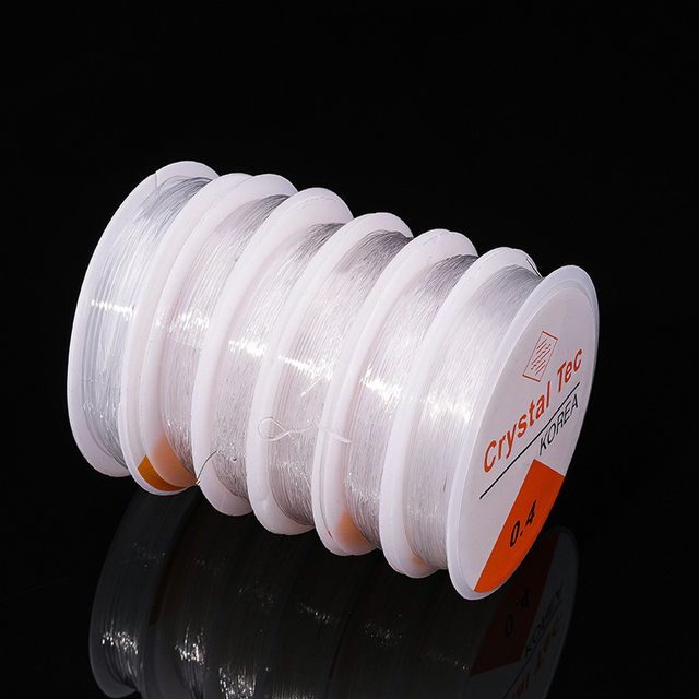 Wholesale Transparent Elastic Crystal Line Beading Cord String Wire Thread for Jewelry Making DIY Necklace Bracelet Accessories