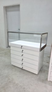 Phổ biến nhất tùy chỉnh công suất lớn cấu hình thấp kính hiển thị tủ, với năm Ngăn Kéo Để đặt kính riêng biệt - Product Image 3