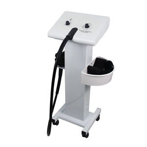 White Standing <b>Massage</b> <b>Machine</b> Manual Operation Body Care Equipment for Commercial Use - Product Image 1