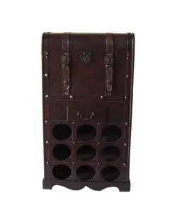 wholesale antique wooden wine bottle rack wine bottle holder