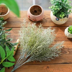 Fleur artificielle Baisi Grass, plante verte en caoutchouc souple, décorations de mariage portables, style INS, bouquet transfrontalier - Product Image 2