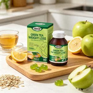 Capsules de thé vert pour la perte de poids, extrait de Garcinia Cambogia et de haricot blanc pour brûler les graisses et contrôler l'appétit - Product Image 2