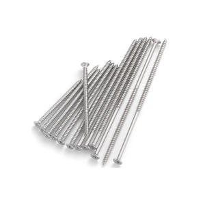 <span class=keywords><strong>Viti</strong></span> <span class=keywords><strong>per</strong></span> <span class=keywords><strong>legno</strong></span> in acciaio inossidabile <span class=keywords><strong>per</strong></span> porte <span class=keywords><strong>viti</strong></span> di sicurezza a testa piatta Extra lunghe <span class=keywords><strong>per</strong></span> porte - Product Image 4