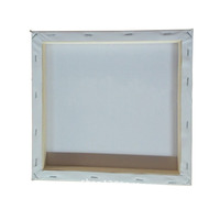 Cadres photo en toile de coton OEM sur mesure en gros, panneaux de toile tendus vierges blancs pour dessin et peinture DIY