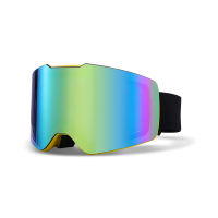 Lunettes de ski d'extérieur anti-buée anti-collision avec lentille sur mesure en gros en Chine