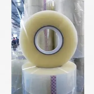 Bopp Machine Packing Tape Big Roll Clear Adhesive Tape For Machine Use