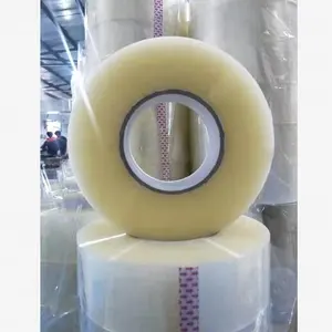 Carton Bopp Adhesive Sealing Tape Transparent Bopp Super Clear Self Adhesive Opp Packing Tape