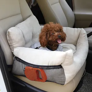 Easy To Instal Adjustable Comfortable Dog Car Bed Back Seat
