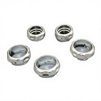 Haomi Anneaux de réglage de climatisation pour voiture, garnitures intérieures de luxe en ABS, kit de remplacement et de mise à niveau pour Range Rover Evoque et Range Rover Sport 2010-2016
