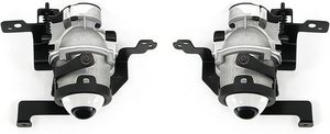 Topzonauto pour Hyundai Accent 2018 2019 2020 2021 <span class=keywords><strong>2022</strong></span>, kit de couvre-pare-chocs avant compatible avec la calandre supérieure et inférieure et les feux antibrouillard - Product Image 4