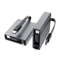 Kabel USB Teleskopik Tarik Tunggal Pengisian Cepat 5A dari Aluminium Alloy untuk Printer