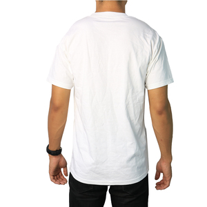 100% Cotton Men T <strong>Shirt</strong> Custom LOGO Printing Plain T Wholesale Round Neck <strong>White</strong> Men T <strong>Shirt</strong> - Product Image 3