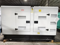 Groupe électrogène 110 kVA avec moteur diesel Weichai WP4.1D113E200, type cabine, puissances 88 kW, 80 kW, 70 kW, 60 kW, 50 kW, fabriqué par l'usine de Guangzhou