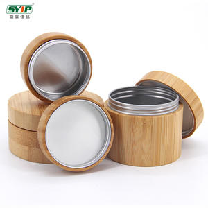 Pot <span class=keywords><strong>couvert</strong></span> de matériaux en <span class=keywords><strong>bambou</strong></span> naturel et en bois pour lotion de soin de la peau 15g 30g 50g 100g 150g 200g Gamme de cosmétiques - Product Image 2