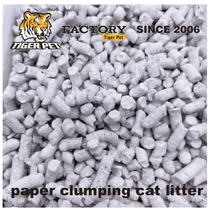 Litière agglomérante écologique <span class=keywords><strong>pour</strong></span> chat en papier, forte gestion <span class=keywords><strong>des</strong></span> odeurs, sans poussière, fournisseur OEM d'usine de Chine - Product Image 2