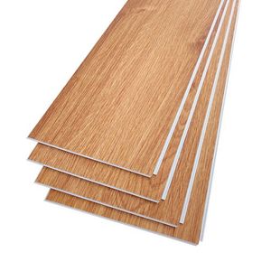 Spc sang trọng bấm vào khóa PVC Vinyl tấm ván không thấm nước trong nhà sàn gỗ cho các trường học hoặc căn hộ sử dụng - Product Image 4