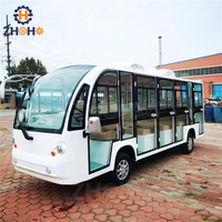 Prix d'usine Nouveau Bus de tourisme électrique convertible 8-23 places, Bus de tourisme à thème dessin animé