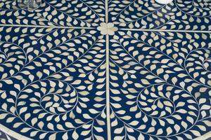 โต๊ะกาแฟสไตล์โบราณฝังกระดูก งานแฮนด์เมด เฟอร์นิเจอร์อินเดียแบบดั้งเดิม สำหรับห้องนั่งเล่น ห้องครัว โรงแรม ในอินเดีย ขายดีที่สุด - Product Image 6