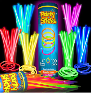 Nuevas Barras Luminosas Nite Glow, Paquete <span class=keywords><strong>de</strong></span> Más <span class=keywords><strong>de</strong></span> 100 Unidades, Centros <span class=keywords><strong>de</strong></span> Mesa <span class=keywords><strong>de</strong></span> Gel <span class=keywords><strong>de</strong></span> Sílice, Modernos y Populares <span class=keywords><strong>para</strong></span> Fiestas <span class=keywords><strong>de</strong></span> Halloween, San Valentín y Nochevieja - Product Image 1