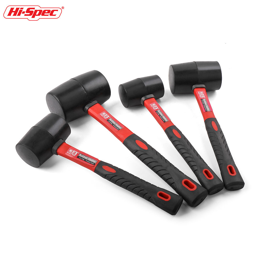 12 OZ Heavy Duty Rubber Mallet Universal Floor Tile Hammer Martillos
